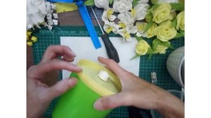 МК Букет из изолона и фоамирана. Бюджетный вариант.