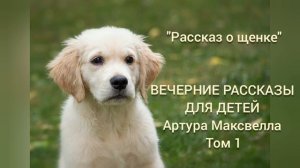 "Рассказ о щенке" ВЕЧЕРНИЕ РАССКАЗЫ ДЛЯ ДЕТЕЙ Артура Максвелла. Том 1