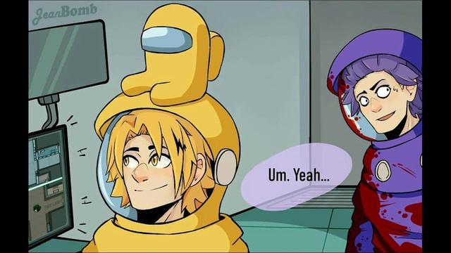 Security (MHA Among Us Comic Dub) | Comic by: JeanBomb смотреть онлайн
