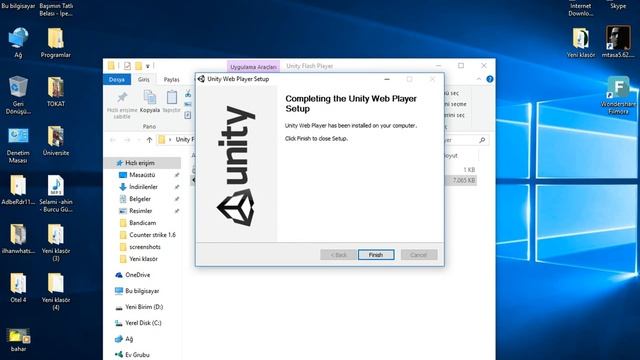 Unity Flash Player Hatası Çözümü [ windows7,windows8,windows10 ]