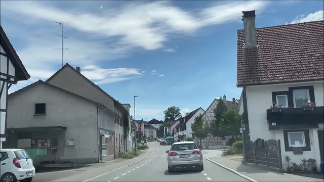 Поездка в швейцарский Шафхаузен. Fahrt nach Schafhausen. смотреть онлайн