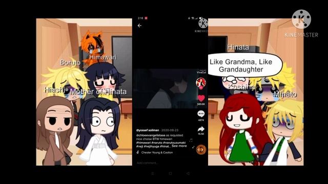 Naruto's Family reacts Boruto and Himawari Tiktoks (+Kurama) Final Part 3 смотреть онлайн