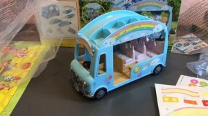 Набор Sylvanian Families Автобус для малышей 5317.Распаковка набора Silvanian families.детский мир
