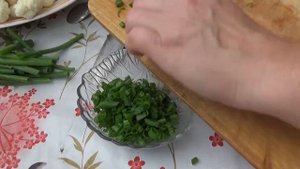 Цветная Капуста в Казане на Костре (в кляре)