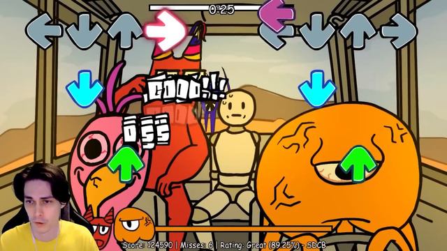 ГАРТЕН ОФ БАНБАН + АМАНДА В ОДНОМ ВИДЕО! - Friday Night Funkin' Garten of Banban 3 + Amanda [FNF] смотреть онлайн