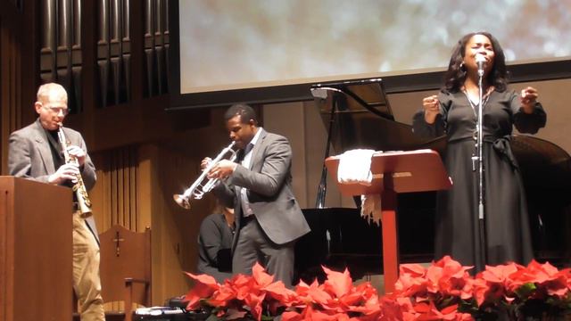 September Sings "Give Me Jesus" at Aoyama Gakuin University, Tokyo, Japan.