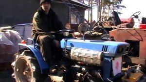Мини трактор iseki ТХ 1500,ремонт фрезы