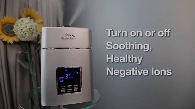Waterelated: HeavenFresh HF 707 Ultrasonic Air Humidifier & Ionizer Purifier with Auto Timer смотреть онлайн