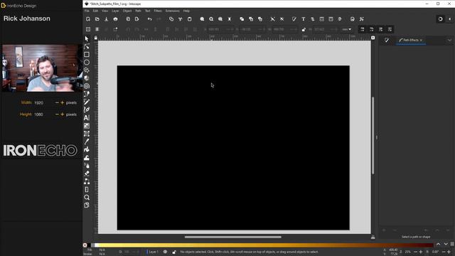 Inkscape Graphic Design Tutorial: How to Make Abstract Backgrounds with Stitch Sub-Paths LPE Tool смотреть онлайн