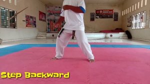 TAEKWONDO FOOTWORK FOR BEGINNER