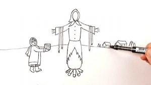 Как нарисовать Масленицу