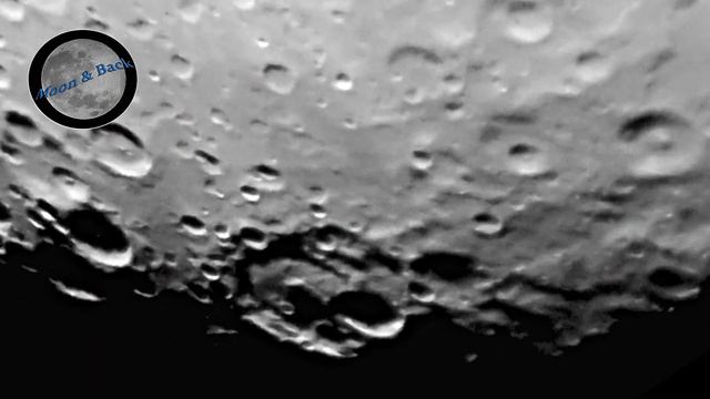 Close-up Footage of our Moon with Skywatcher Maksutov 102/1300 смотреть онлайн