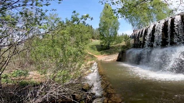 Водопад на реке Старая Кенка (Удмуртия) смотреть онлайн