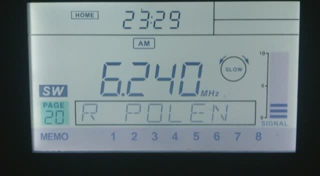 24.06.2017 20:29UTC, [49m], Radio Python, 6240кГц