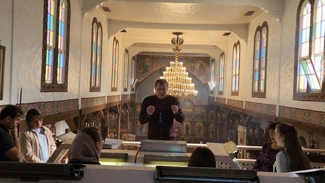 Литургия - Регент Иван Лазаревич - Храм Покрова Пресвятой Богородицы - Hollywood смотреть онлайн