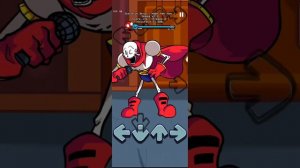 прошёл папируса в hard mode в фнф#фнф#undertale #видео #папирус