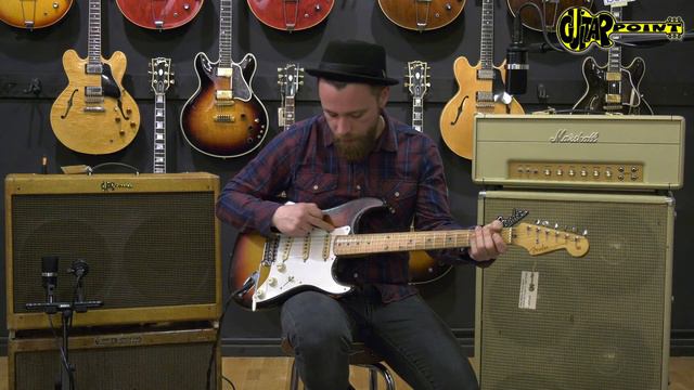 1958 Fender Stratocaster - 3-t Sunburst / GuitarPoint Maintal / Vintage Guitars смотреть онлайн