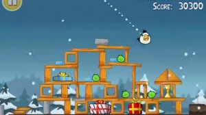 Angry Birds Walkthrough Seasons Greetings Level 1-11