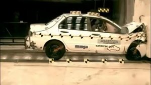 Crash test Mitsubishi Lancer 9 2006