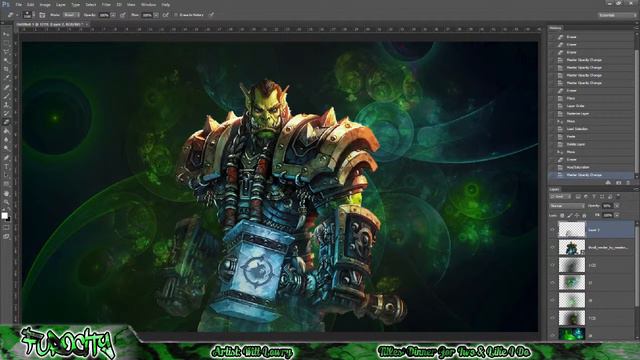 Hearthstone Speed Art смотреть онлайн
