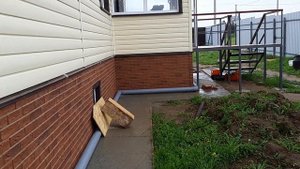 Отвод дождевой воды. Супер простой вариант