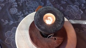 Лампа в магнитном поле