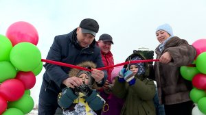 В Добровском районе открыли новые спортивные площадки