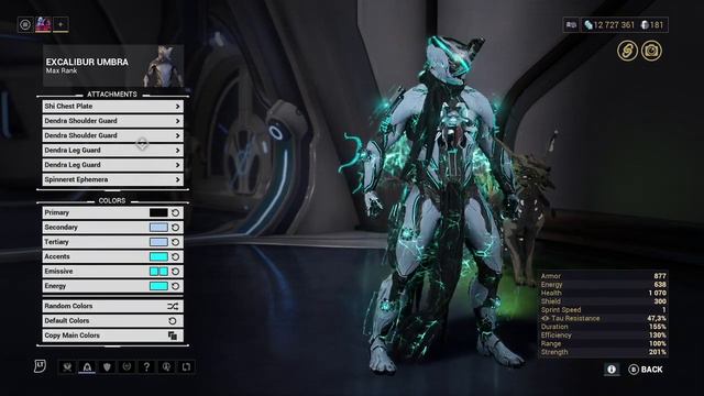 warframe 4 skins EXCALIBUR UMBRA fashion frame смотреть онлайн