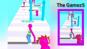 Satisfying and Relaxing Mobile Games: Lip Run , Clothes Run, Girl Run, Twerk Race 3D, Number Run