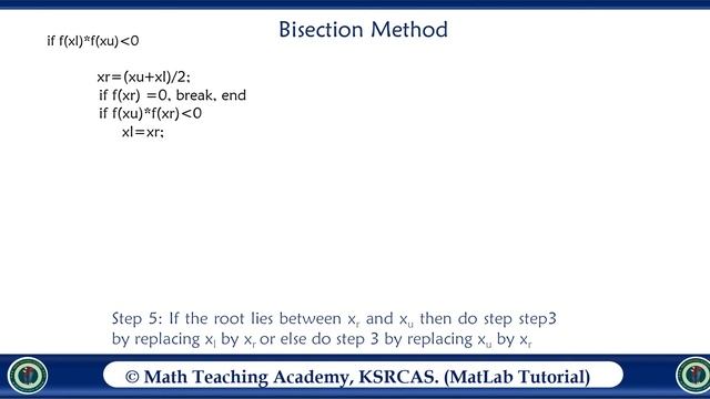 Bisection Method