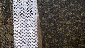 Маскировочная сетка серии Роза ветров (сравнение)