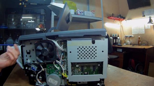 Epson M2000/Kyocera FS-1120d Индикация ошибки. Ремонт принтера.. смотреть онлайн