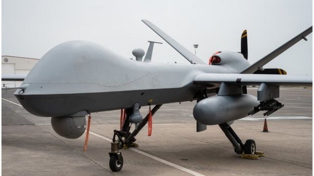 Военные тайны: в Черном море ищут обломки дрона США