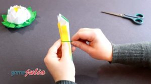Оригами из бумаги ЦВЕТОК ЛОТОС