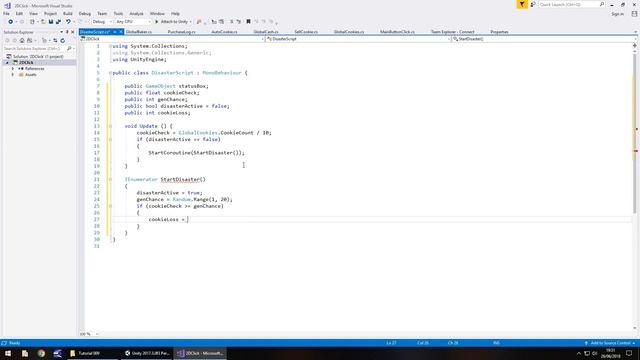 HOW TO MAKE A MOBILE 2D CLICKER GAME IN UNITY TUTORIAL #09 - PROBLEMS & DISASTERS смотреть онлайн