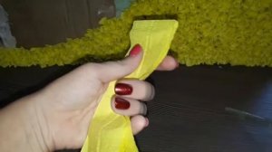 Цифра из гофрированной бумаги?