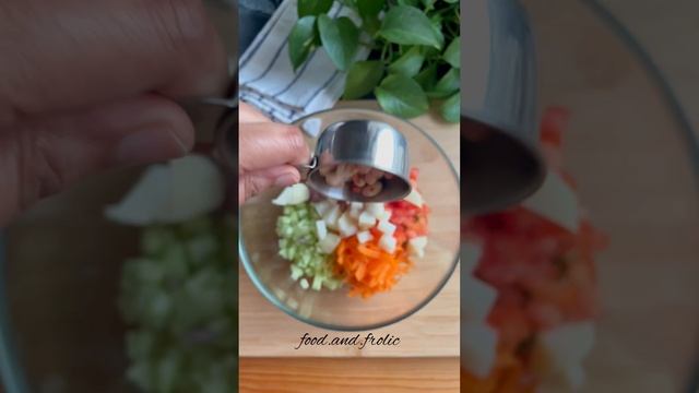 Sprouted moong salad #recipevideo #food #salad #saladrecipe #moong #sprouts