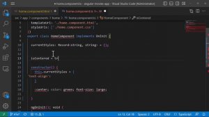 41. Dynamic Styling in Angular with [ngStyle]