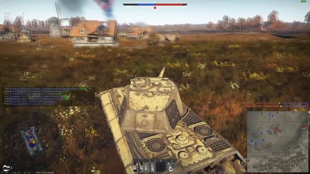 Обзор Tiger II (H): КОТЕНЬКА в War Thunder смотреть онлайн