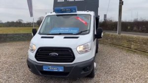 2015 15 FORD TRANSIT 350 RWD 2.2 TDCI 125 BHP TIPPER **FULL FORD SERVICE HISTORY**ONE OWNER**