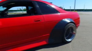 Nissan Skyline R33 дикий 33 скай на жирных колесах