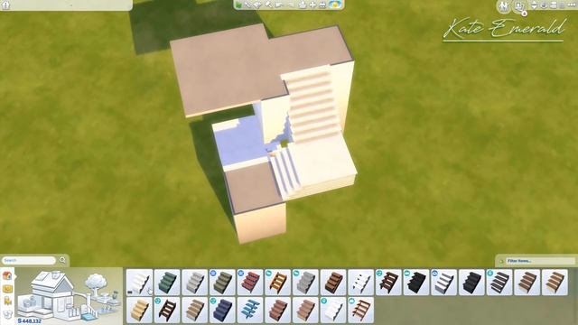 Sims 4 Tutorial - Spiral Stairs [For New Configurable Stairs!] | Kate Emerald смотреть онлайн