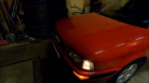 Дальний вполнакала Audi 80