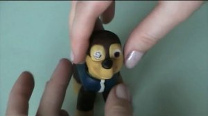 Щенячий патруль Гонщик из мастики. Собака из мастики.