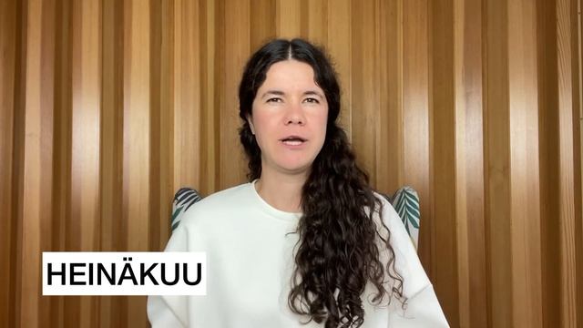 Финские месяцы. Запоминаем названия смотреть онлайн