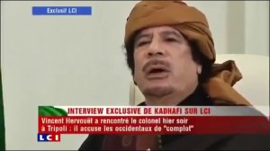 [ARCHIVE] Interview vérité d'adieu du Colonel Kadhafi