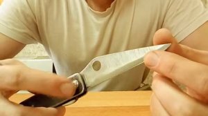 Самодельный складной нож 13