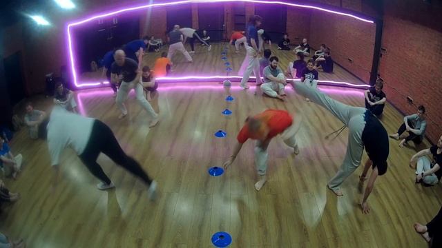 Рода с тренировки 06.04.2023   Roda de capoeira