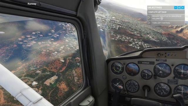 Downwind Landing Microsoft flight simulator Basic Training смотреть онлайн