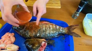 ДВА БЛЮДА - ДВА КАРПА